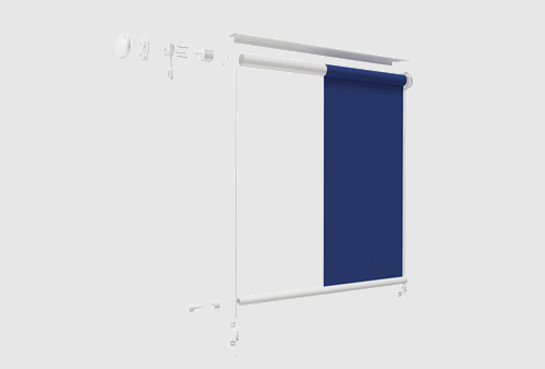 Vertical Roller Awning Components