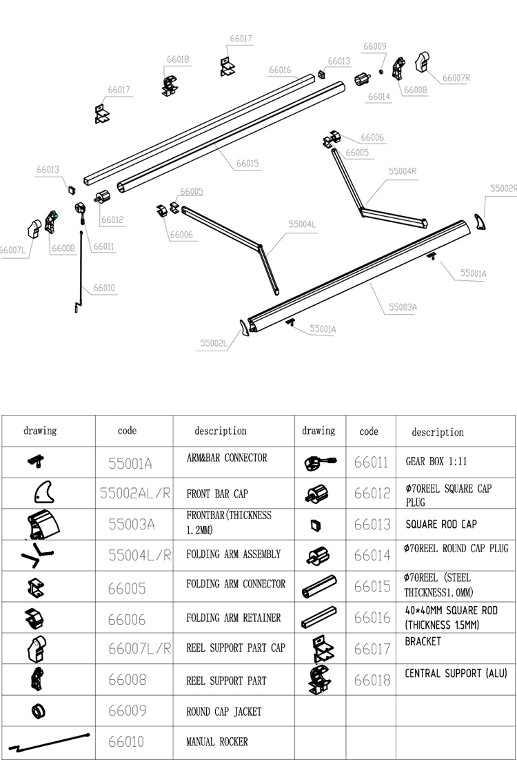 A400 Awning