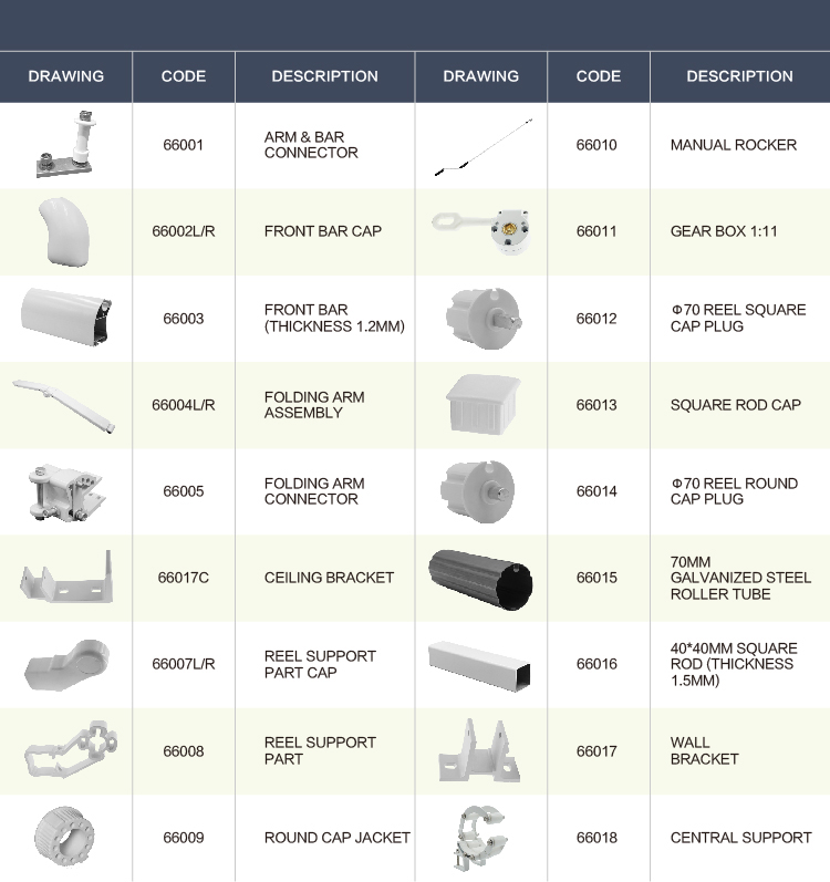 A600 Awning