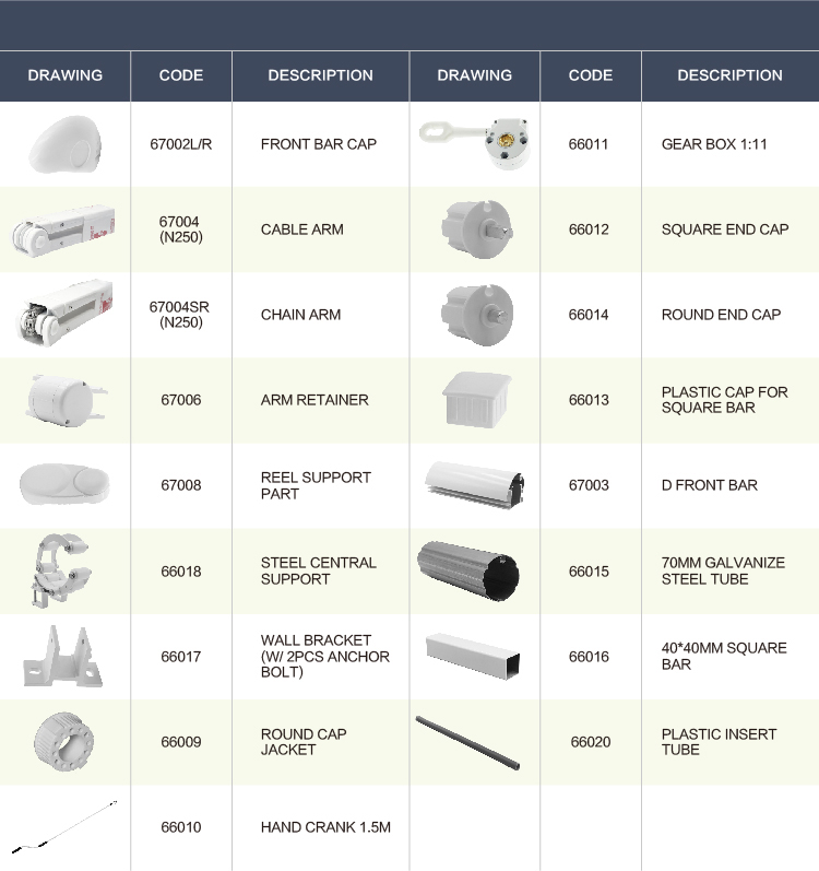 A700 Awning