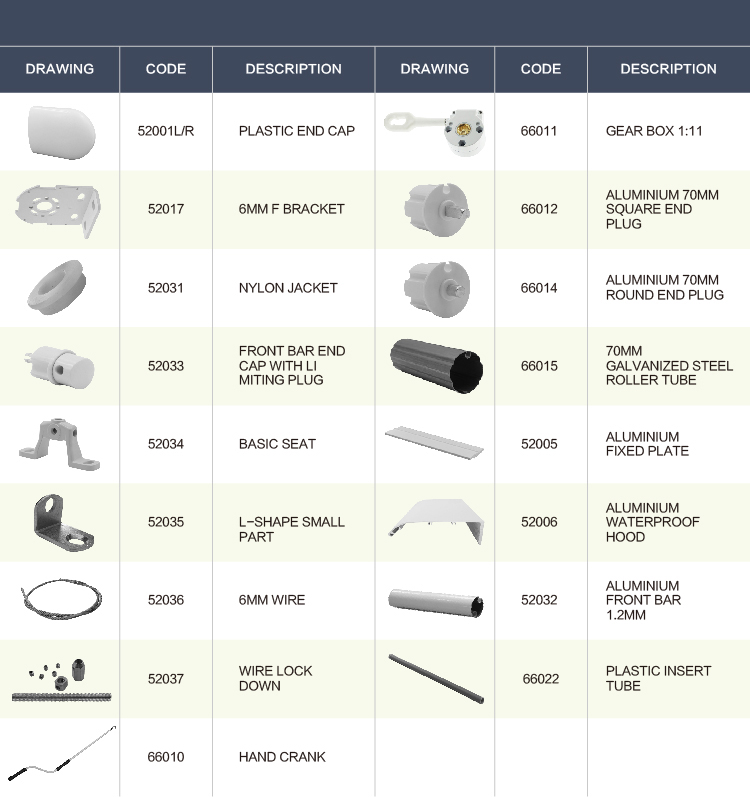 B100 Awning